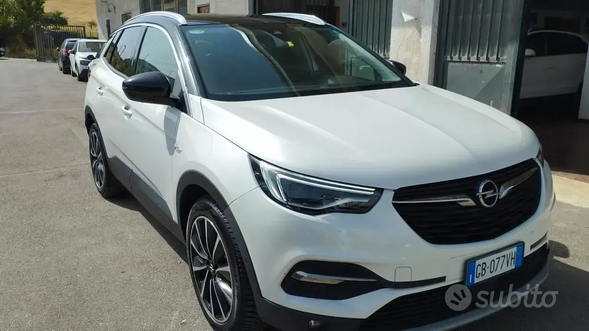 Usata Opel Grandland X Ultimate 131 CV (96 kW) 2021 Bianco SUV