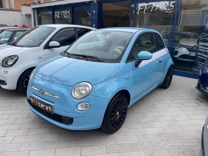 Usata Fiat 500 Sport 95 CV (69 kW) 2011 Blu Berlina