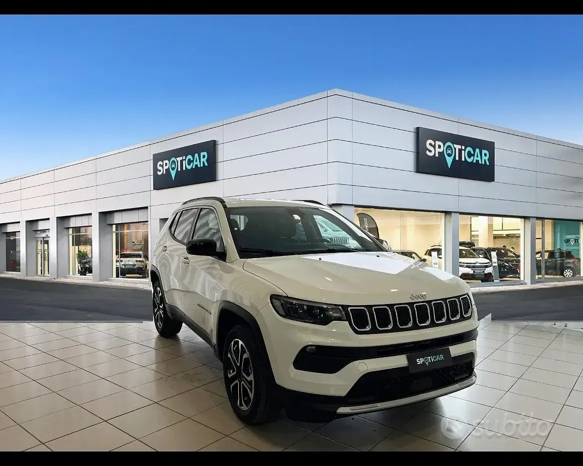 Usata Jeep Compass Limited 130 CV (95 kW) 2023 Bianco SUV