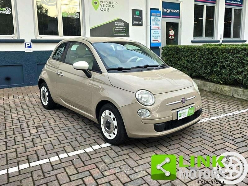 Beige Usata 2013 Fiat 500 Pop Due volumi | 6250 € (Ottimo prezzo) - Immagine 1/4