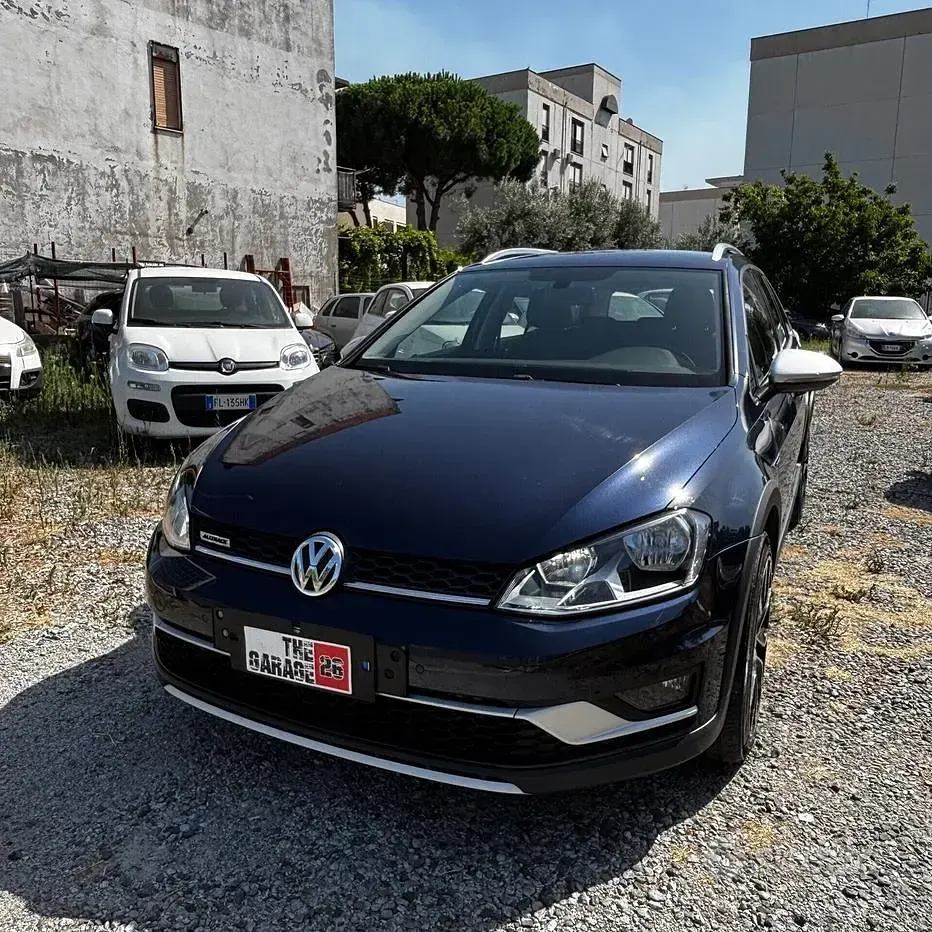 Usata VW Golf Alltrack Executive 150 CV (110 kW) 2015 Bluazzurro Station wagon
