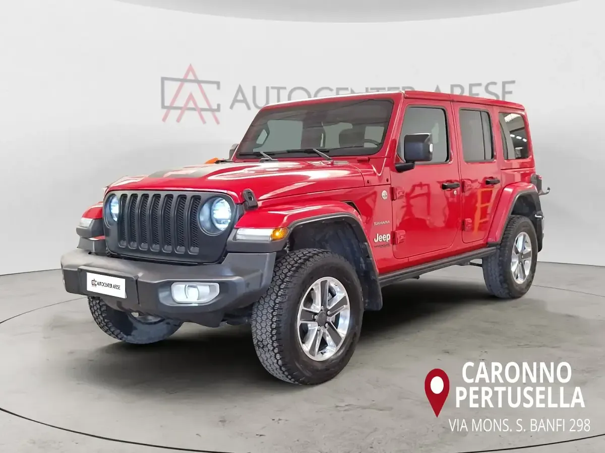 Usata Jeep Wrangler Unlimited Sahara 200 CV (147 kW) 2021 SUV