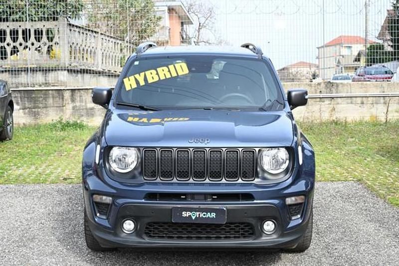 Usata Jeep Renegade Limited 190 CV (139 kW) 2022 Blu SUV