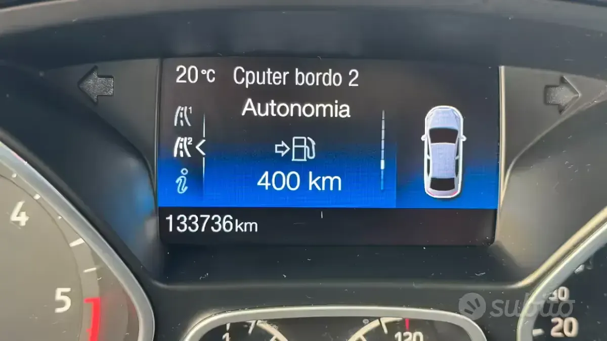 Usata Ford C-MAX 95 CV (69 kW) 2017 Rosso Monovolume