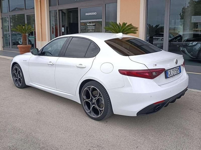 Usata Alfa Romeo Giulia Veloce 211 CV (155 kW) 2022 Bianco Berlina