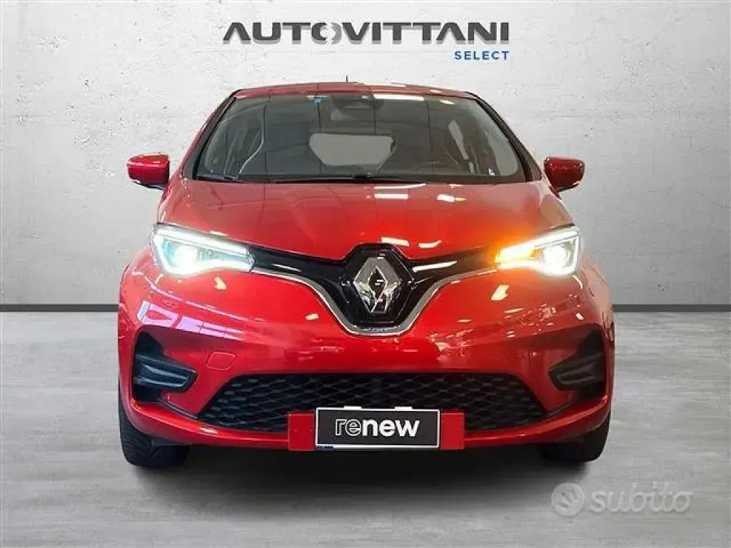 Usata Renault Zoe Intens 50 kW (69 CV) 2020 Rosso Utilitaria