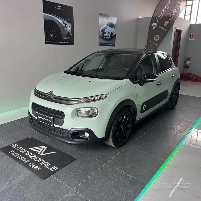 Usata Citroën C3 PureTech 82 CV (60 kW) 2017 Verde Berlina