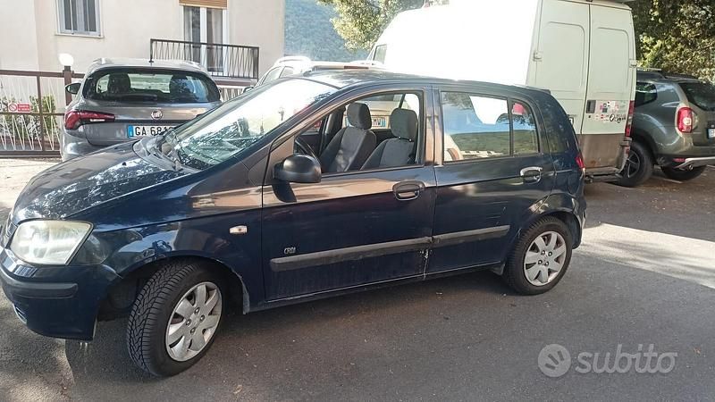 Usata Hyundai Getz 82 CV (60 kW) 2004 Blu Utilitaria