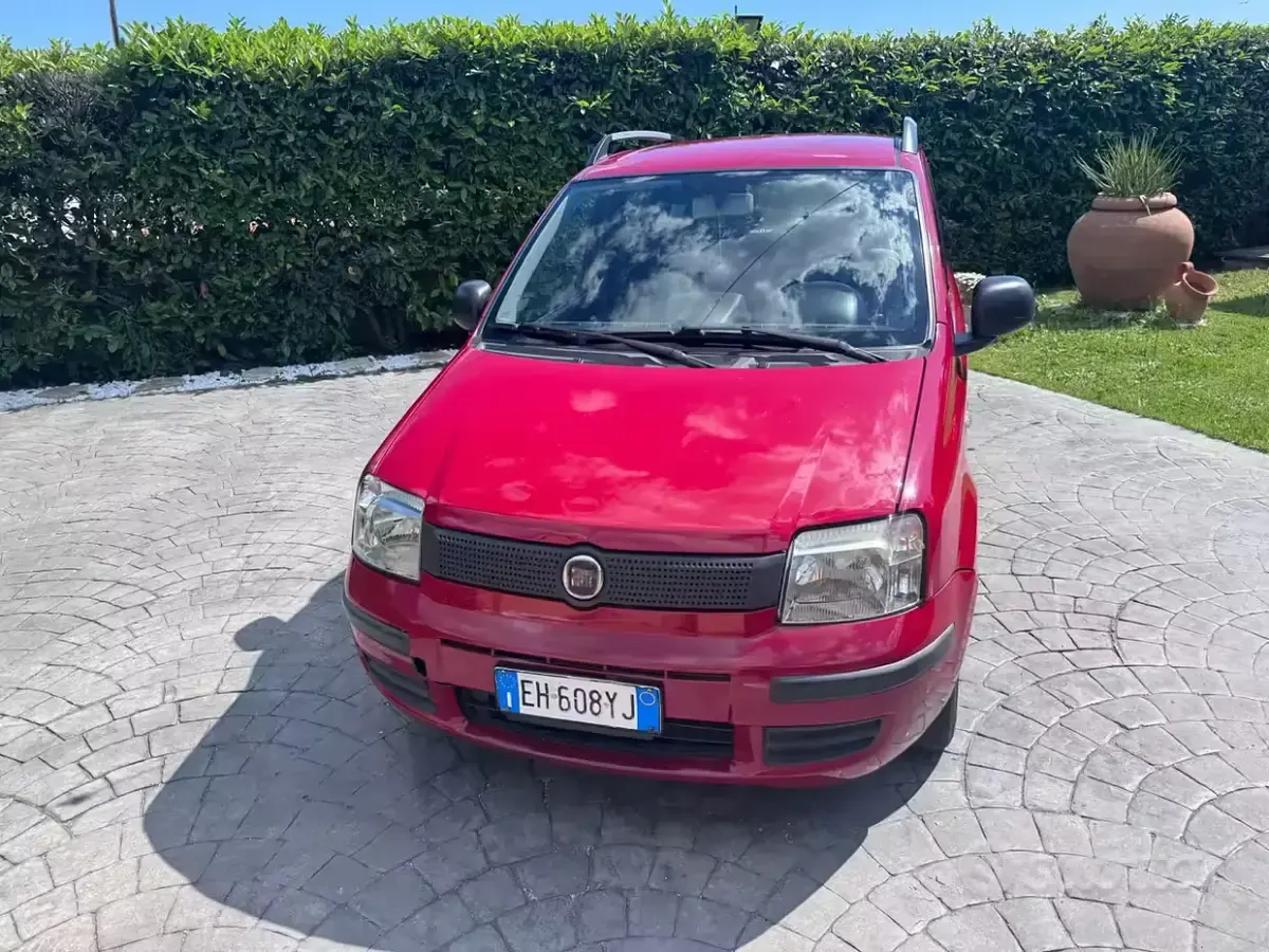 Usata Fiat Panda 69 CV (50 kW) 2011 Rosso Utilitaria