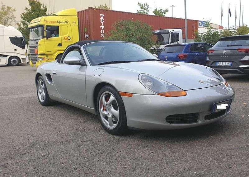Usata Porsche 986 Boxster 252 CV (185 kW) 2000 Argento Cabrio