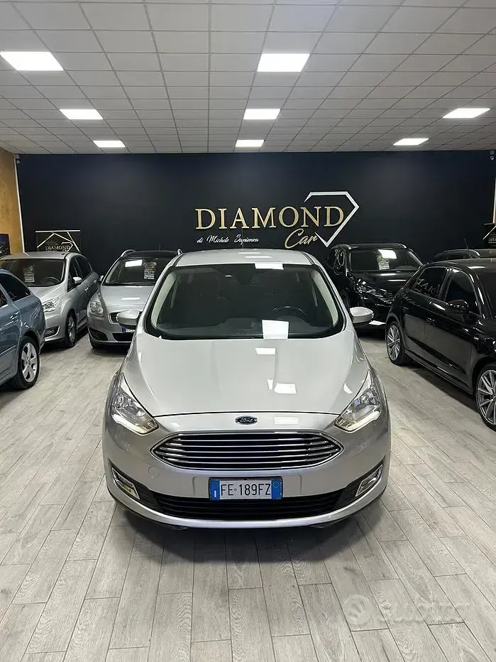 Usata Ford C-MAX Titanium 150 CV (110 kW) 2016 Grigio Monovolume