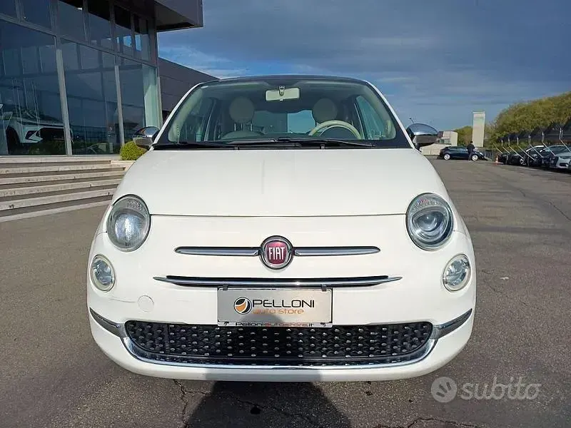 Usata Fiat 500 69 CV (50 kW) 2017 Bianco Berlina