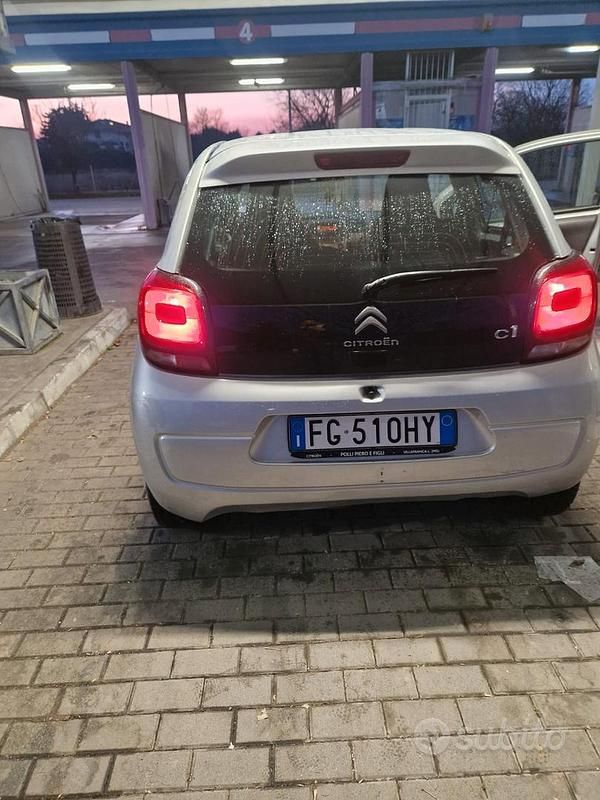 Usata Citroën C1 2017 Giallo Utilitaria
