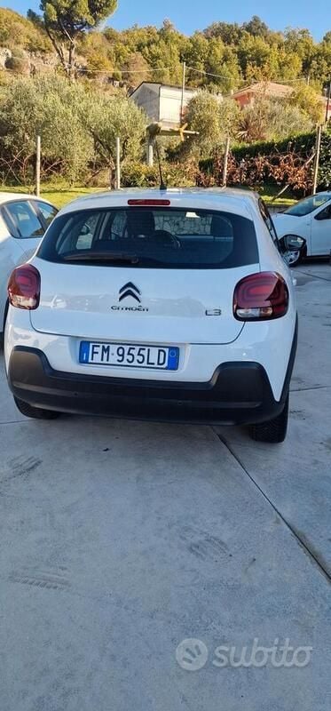 Usata Citroën C3 Shine 99 CV (72 kW) 2017 Bianco Utilitaria