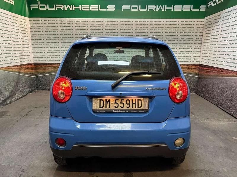 Usata Chevrolet Matiz SX 67 CV (49 kW) 2008 Blu/azzurro Utilitaria