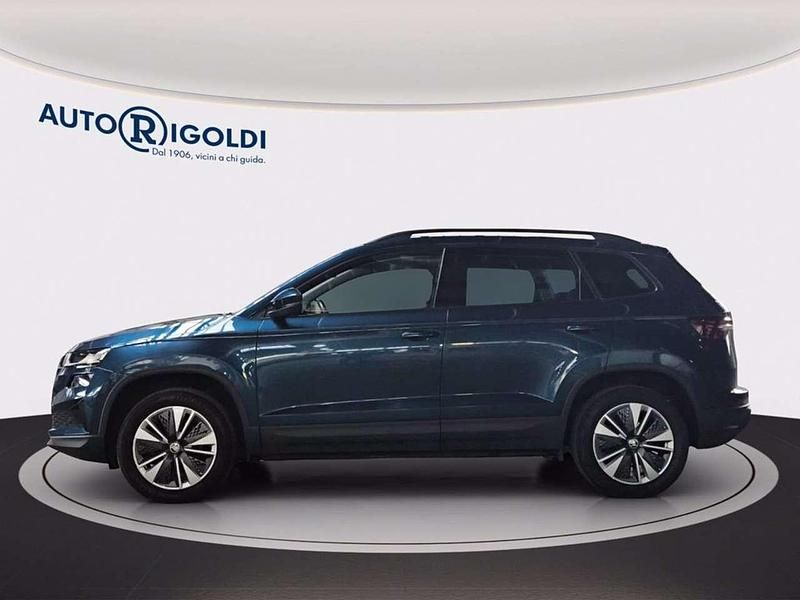Usata Skoda Karoq Executive 110 CV (80 kW) 2023 Blu lava metallizzato SUV