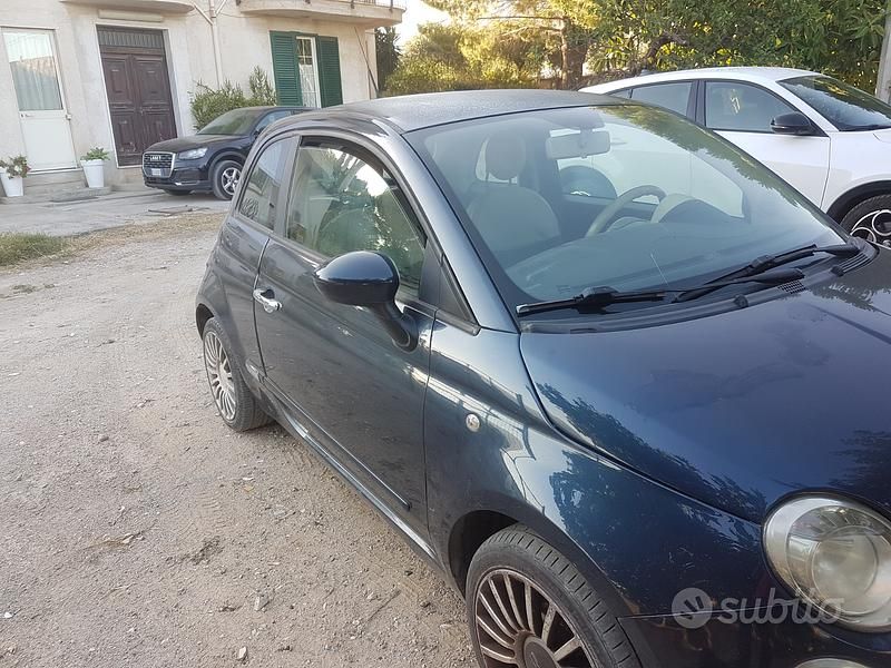 Usata Fiat 500 2008 Blu Utilitaria