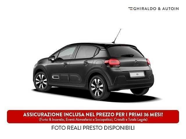 Usata Citroën C3 Shine 83 CV (61 kW) 2022 Nero Utilitaria