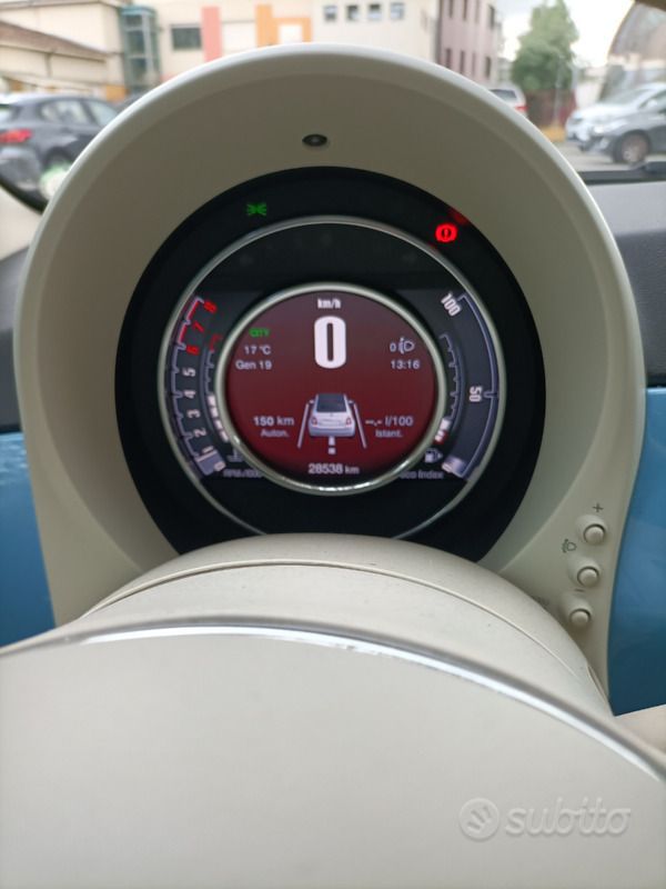 Usata 2019 Fiat 500 Cabrio | 13.500 € - Immagine 1/4