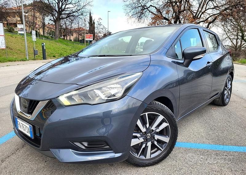 Usata Nissan Micra 70 CV (51 kW) 2018 Grigio Utilitaria