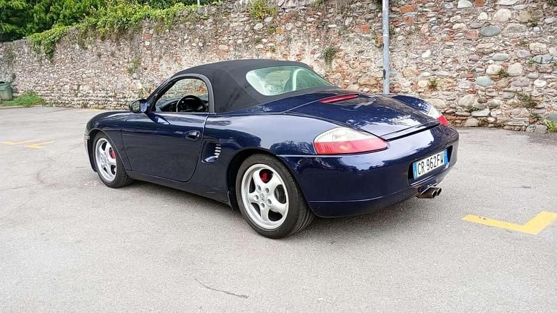 Gebraucht Porsche Boxster 204 PS (150 kW) 1999 Blau Cabrio