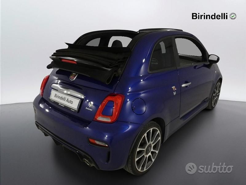 Usata Abarth 595 Turismo 165 CV (121 kW) 2016 Blu Cabrio