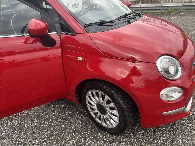 Usata Fiat 500C Pop Star 95 CV (69 kW) 2016 Rosso Cabrio