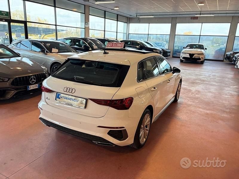 Usata Audi A3 S-Line 116 CV (85 kW) 2024 Bianco Berlina