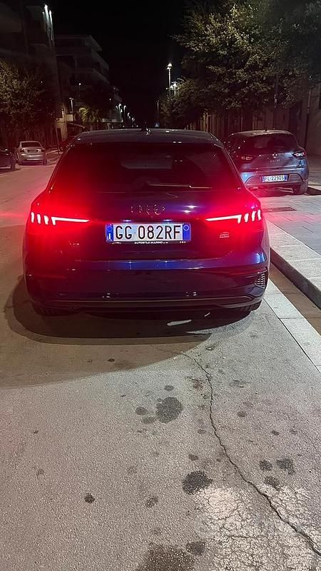 Usata Audi A3 150 CV (110 kW) 2021 Blu Berlina