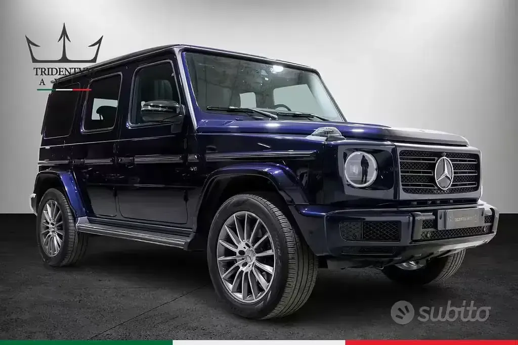 Usata Mercedes G500 421 CV (309 kW) 2022 Blu SUV