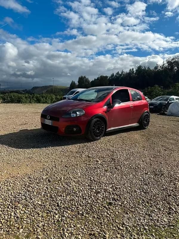 Usata Abarth Grande Punto 2008 Rosso Utilitaria