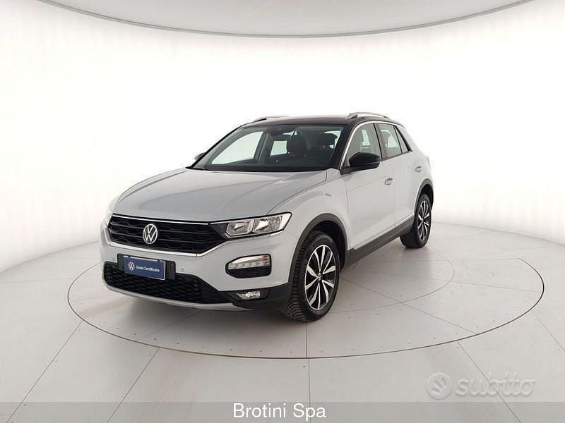 Bianco Usata 2021 VW T-Roc Style SUV | 21.800 € (Buon prezzo) - Immagine 1/4