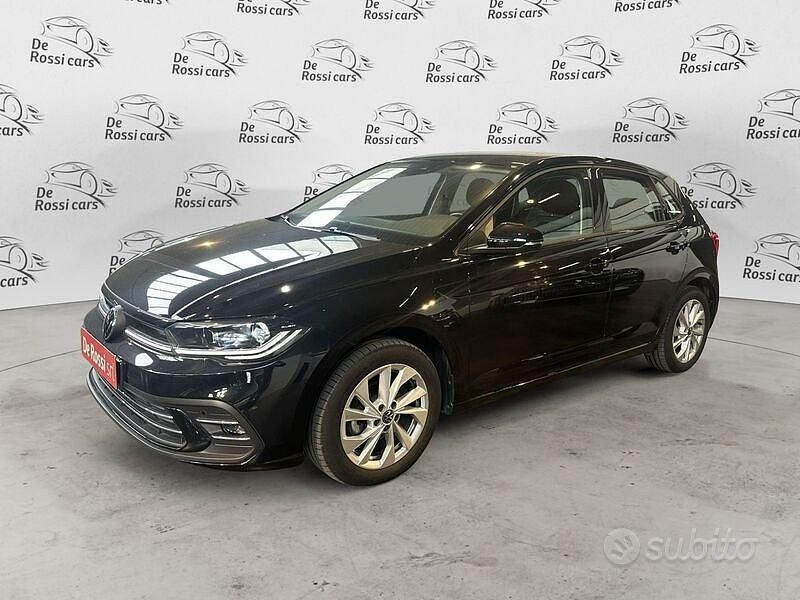 Usata VW Polo Style 95 CV (69 kW) 2023 Nero Utilitaria