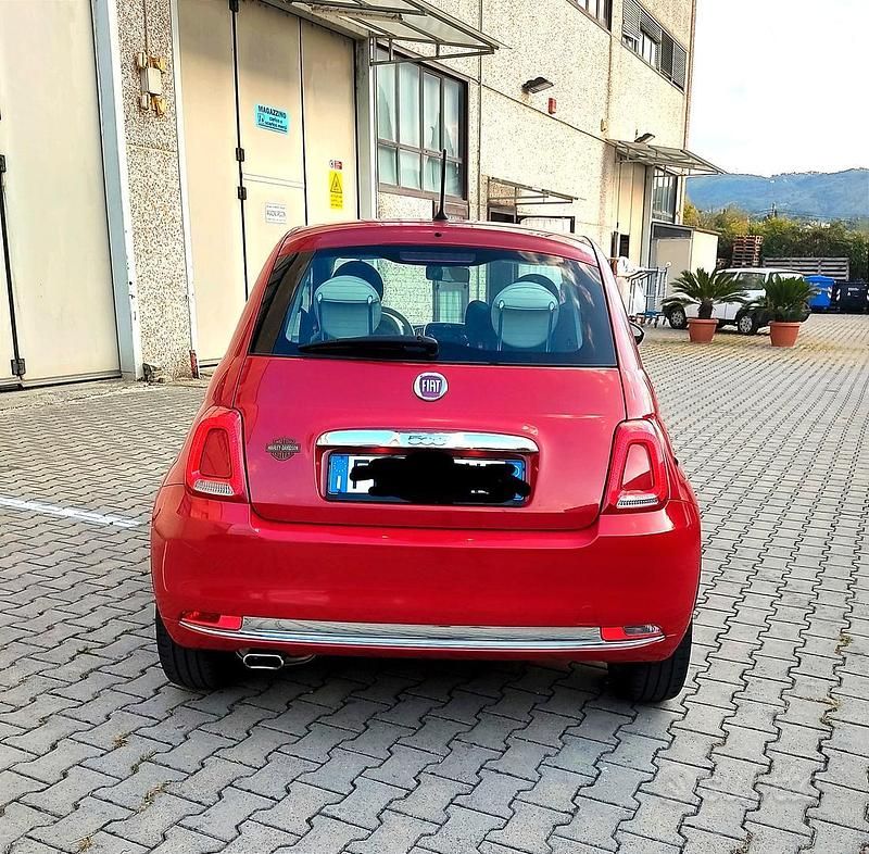Usata Fiat 500 Lounge 95 CV (69 kW) 2016 Rosso Utilitaria