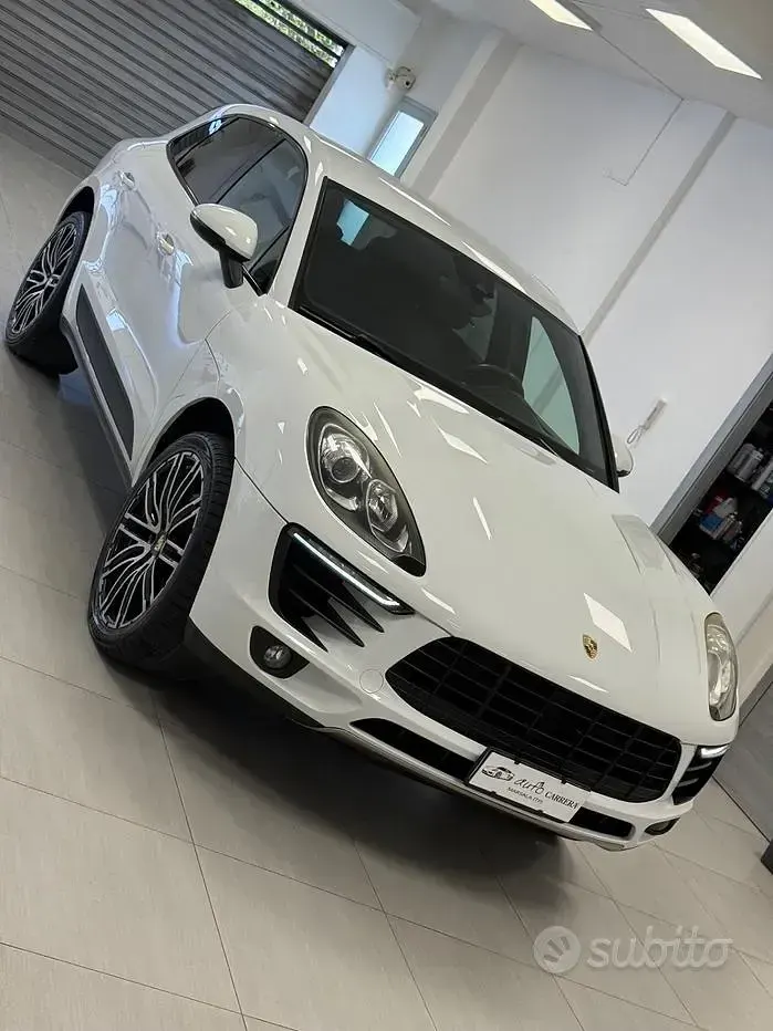 Usata Porsche Macan 250 CV (183 kW) 2016 Bianco SUV