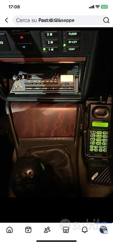 Usata Lancia Thema 147 CV (108 kW) 1990 Nero Berlina