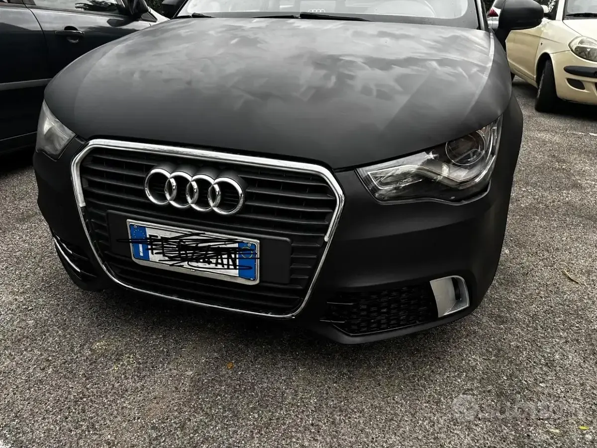 Usata Audi A1 82 CV (60 kW) 2016 Nero Utilitaria