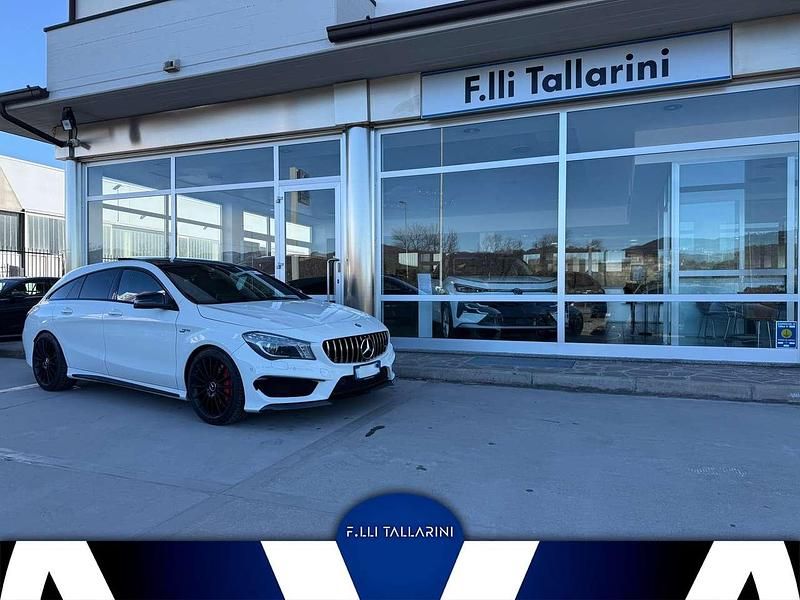 Usata Mercedes CLA45 AMG Shooting Brake AMG 360 CV (264 kW) 2015 Bianco Station wagon