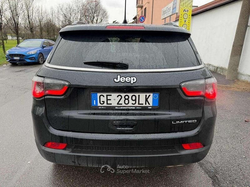 Usata Jeep Compass Limited 150 CV (110 kW) 2021 Nero SUV
