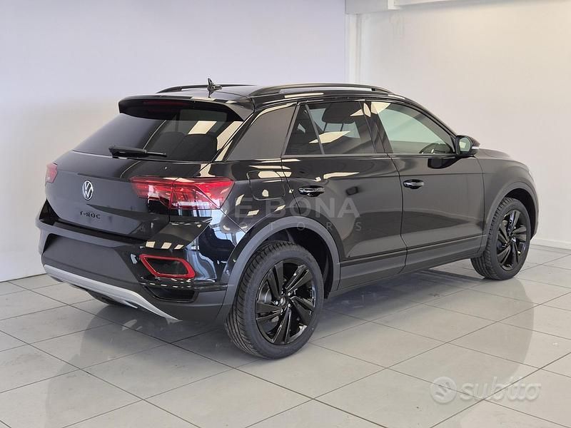 Nuova VW T-Roc Style 115 CV (84 kW) 2025 Nero SUV