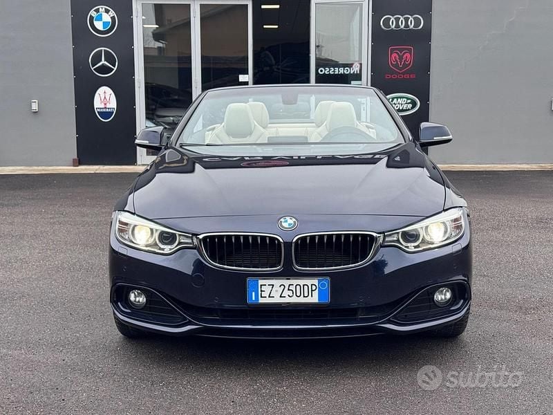 Usata BMW 425 M Sport 218 CV (160 kW) 2015 Blu Coupé