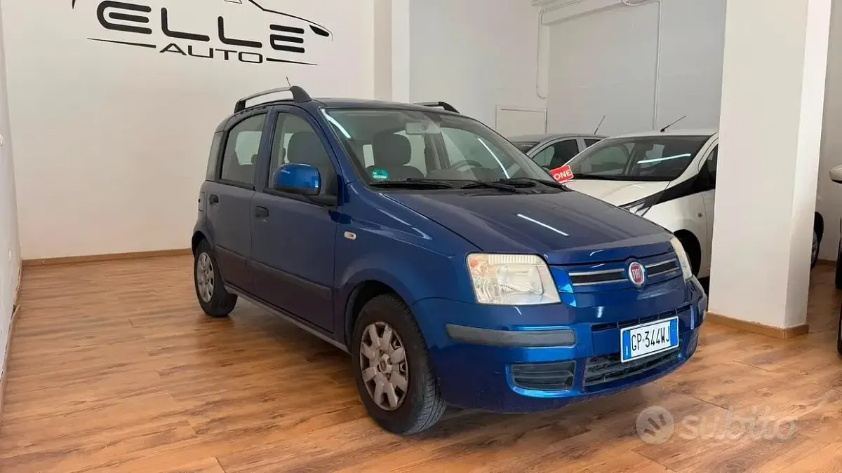 Usata Fiat Panda Dynamic 60 CV (44 kW) 2008 Bluazzurro Utilitaria