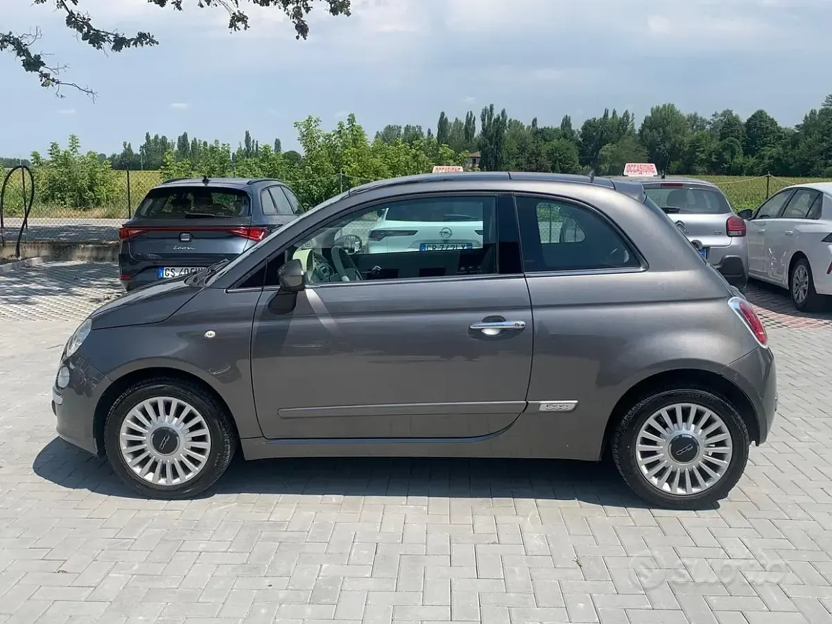 Usata Fiat 500 Lounge 69 CV (50 kW) 2014 Grigio Berlina