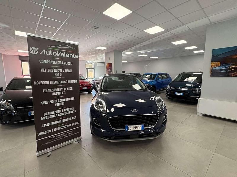 Usata Ford Puma Titanium 125 CV (91 kW) 2023 Blu SUV