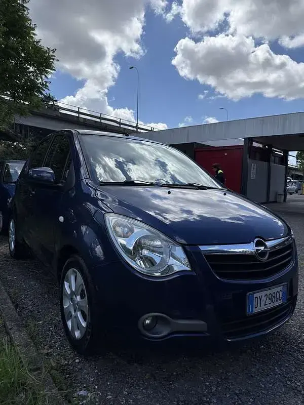 Usata Opel Agila Enjoy 65 CV (47 kW) 2010 Blu/azzurro Utilitaria