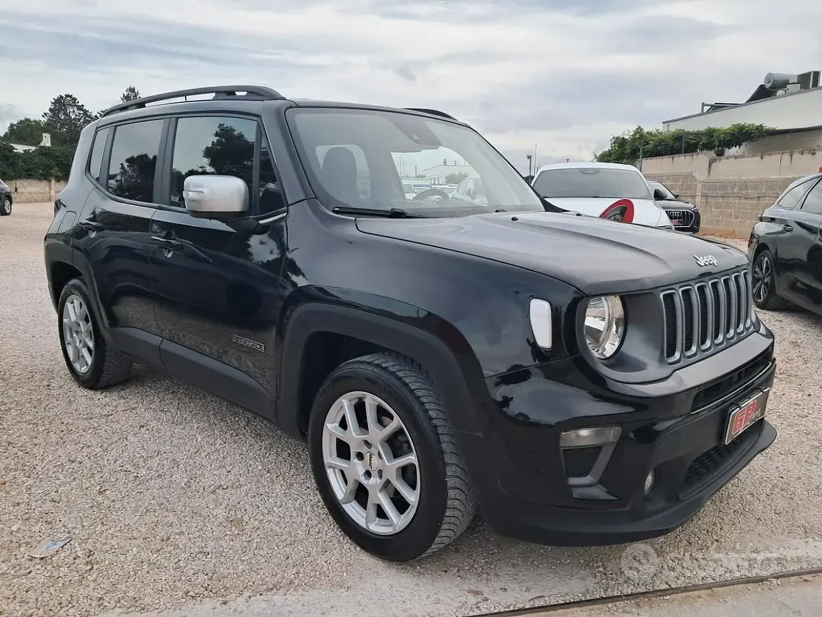 Usata Jeep Renegade Limited 130 CV (95 kW) 2021 Nero SUV
