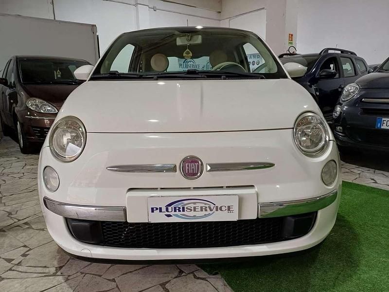 Usata Fiat 500 Lounge 75 CV (55 kW) 2009 Bianco Utilitaria