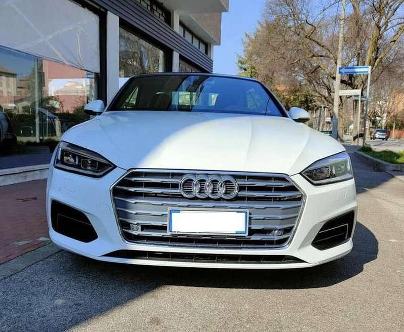 Usata Audi A5 Cabriolet Business 190 CV (139 kW) 2019 Bianco Cabrio