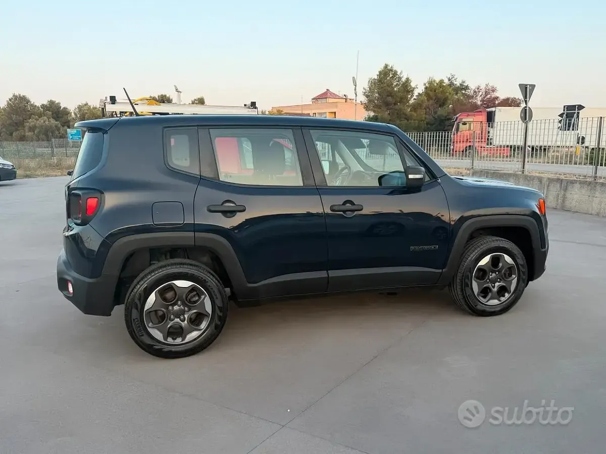 Usata Jeep Renegade Longitude 140 CV (102 kW) 2018 Bluazzurro SUV