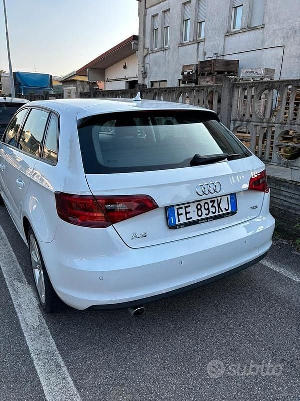 Usata Audi A3 Ambition 110 CV (80 kW) 2016 Bianco Station wagon
